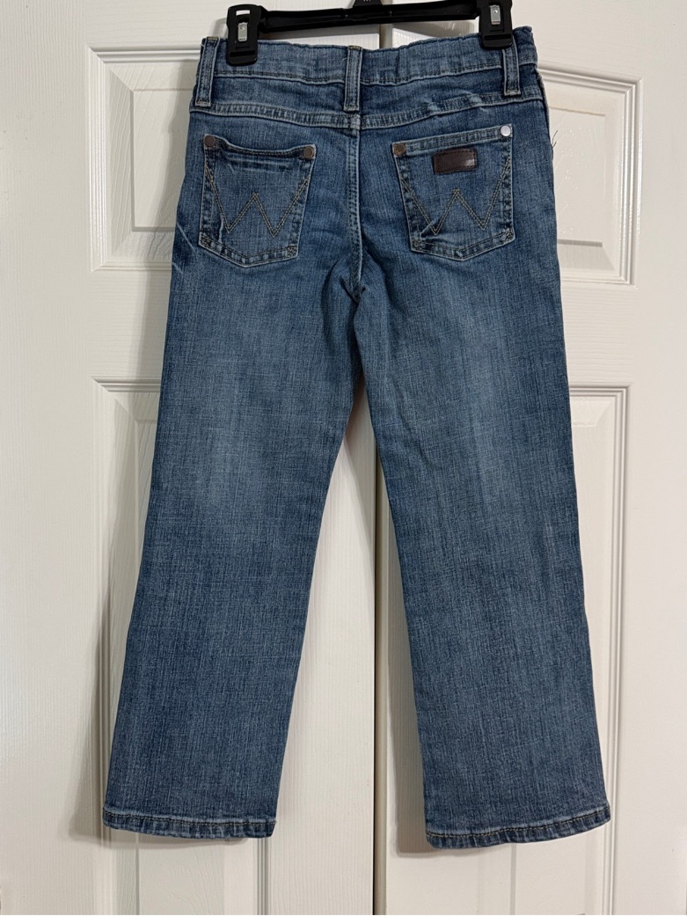 Wrangler Retro Slim Boot Boys Size 7 Regular Blue Jeans